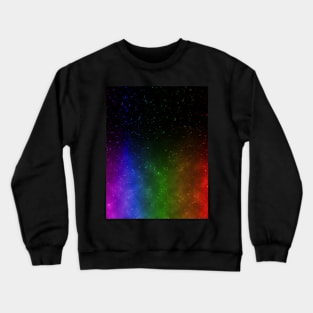 Rainbow Galaxy Crewneck Sweatshirt